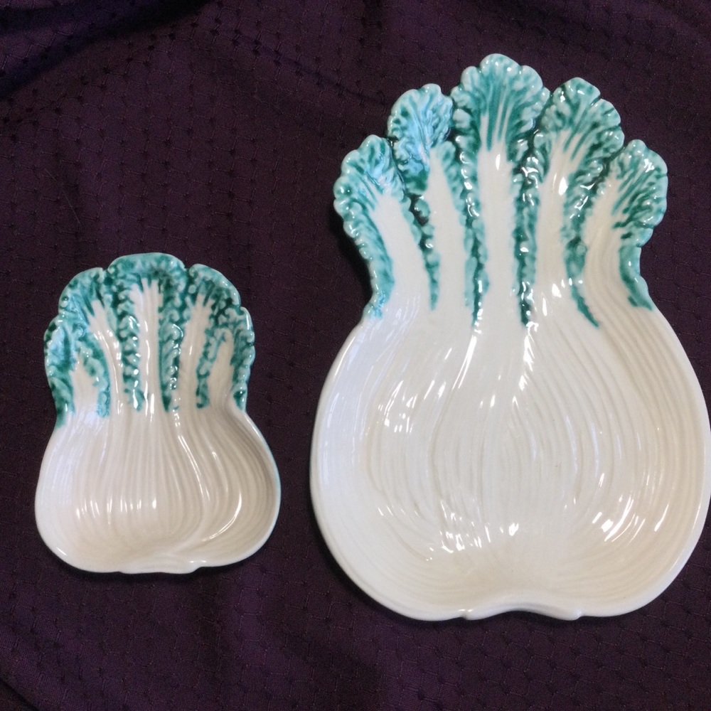 Fennel Ceramic Serving dishes Dips Crudités Appetizers